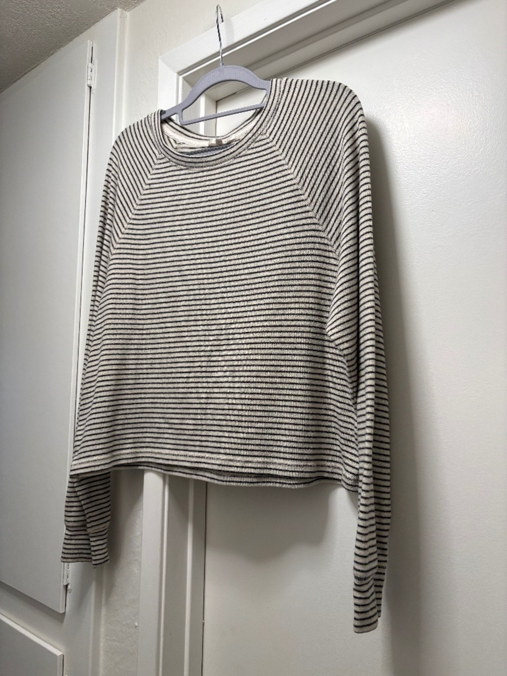 Z Supply cozy striped light sweater - size medium
